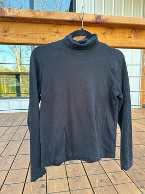 White Stag Black Women's Long Sleeve Turtleneck